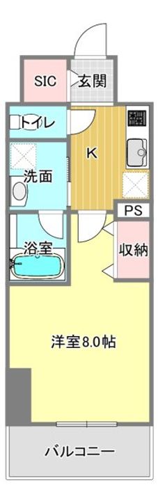Central S 砂山町の間取り