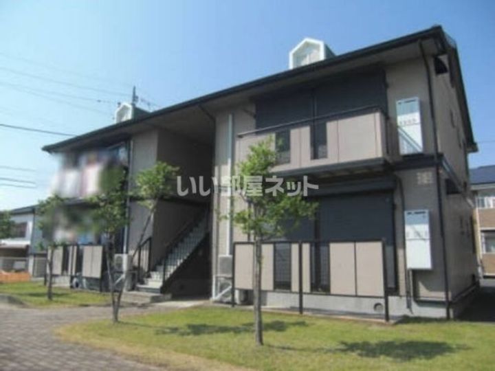 栃木県宇都宮市五代1(アパート)の賃貸物件の外観
