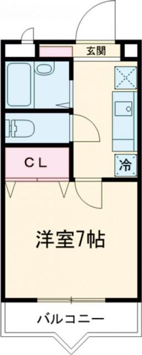 兵庫県神戸市西区池上1(マンション)の賃貸物件の間取り