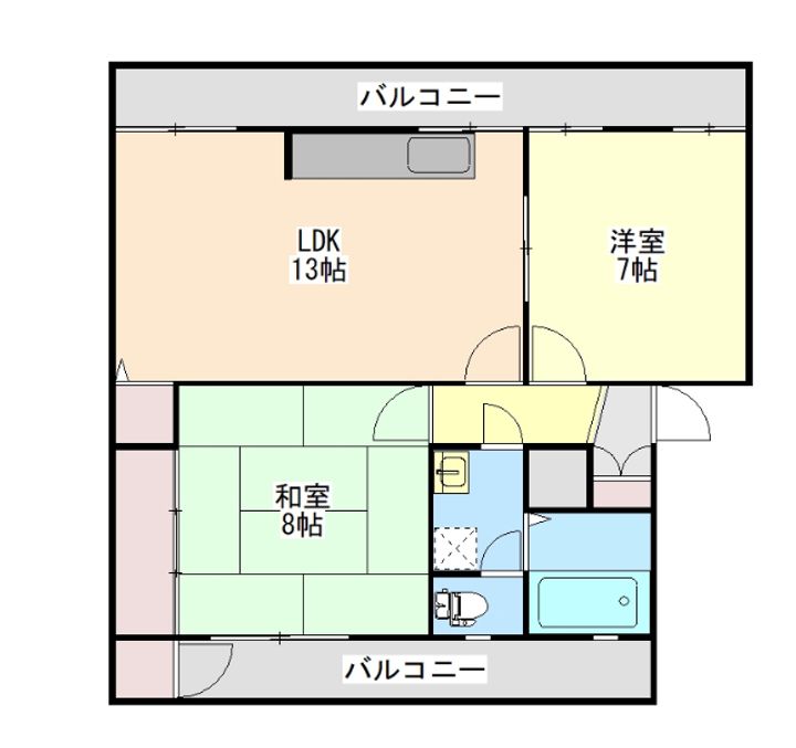 SKマンションの間取り