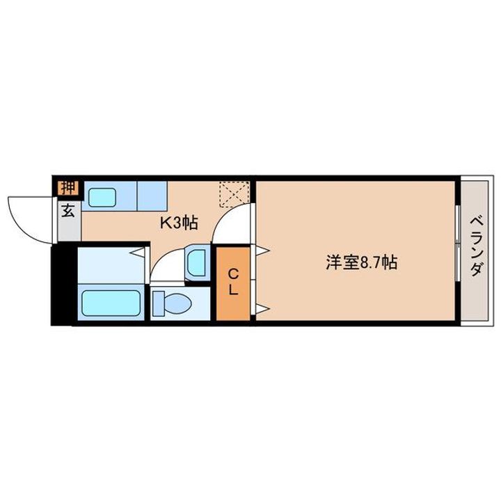 テンダーII番館の間取り