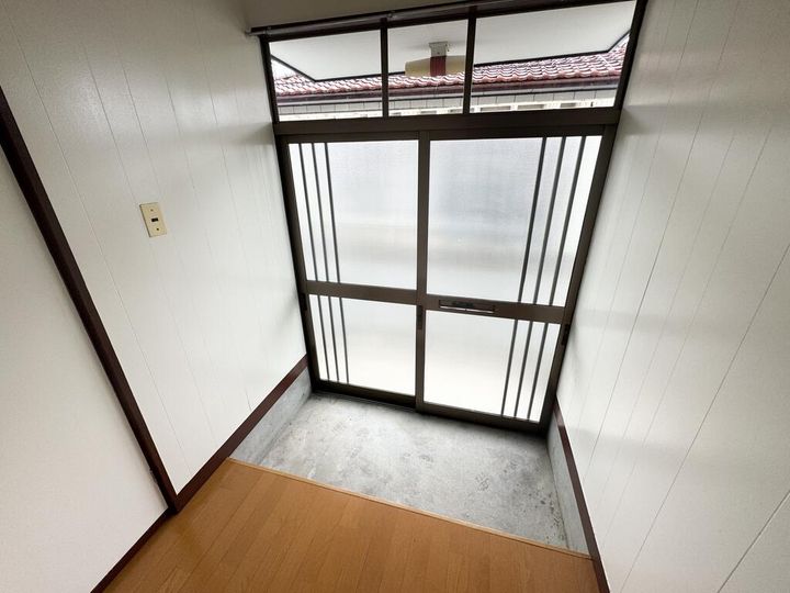 福島県郡山市安積町荒井字大池(一戸建)の賃貸物件の玄関