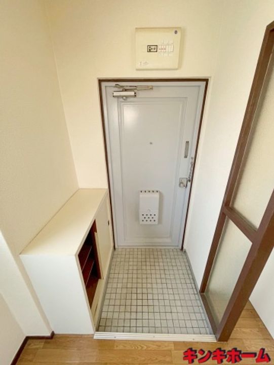 広島県広島市西区大芝2(マンション)の賃貸物件の玄関