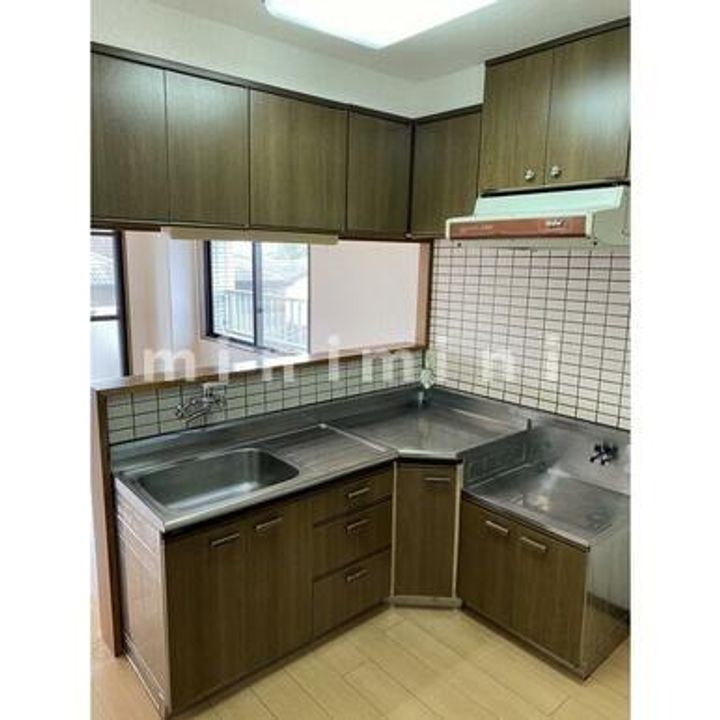 熊本県熊本市東区尾ノ上4(マンション)の賃貸物件のキッチン