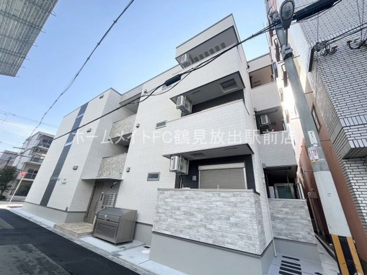 大阪府大阪市城東区東中浜2(アパート)の賃貸物件の外観