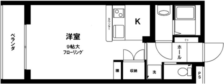 エクセル相模大野Aの間取り