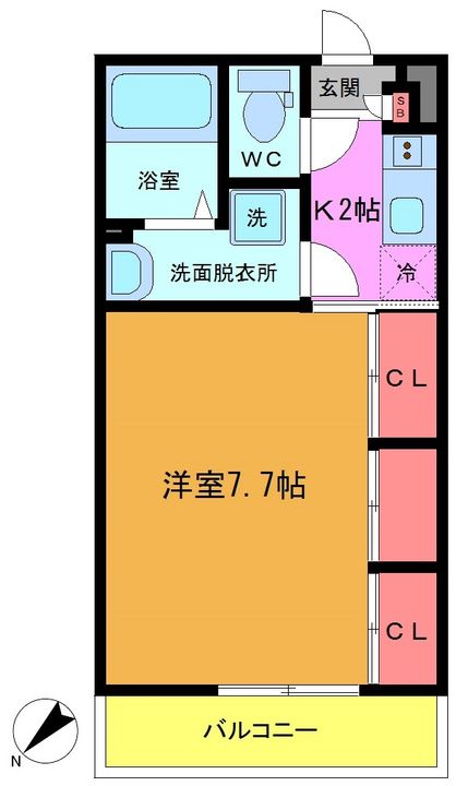 リブリ・MoMoの間取り