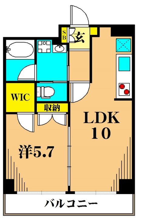 メゾンパーク大森の間取り