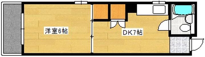 和秀舟入本町ビルの間取り