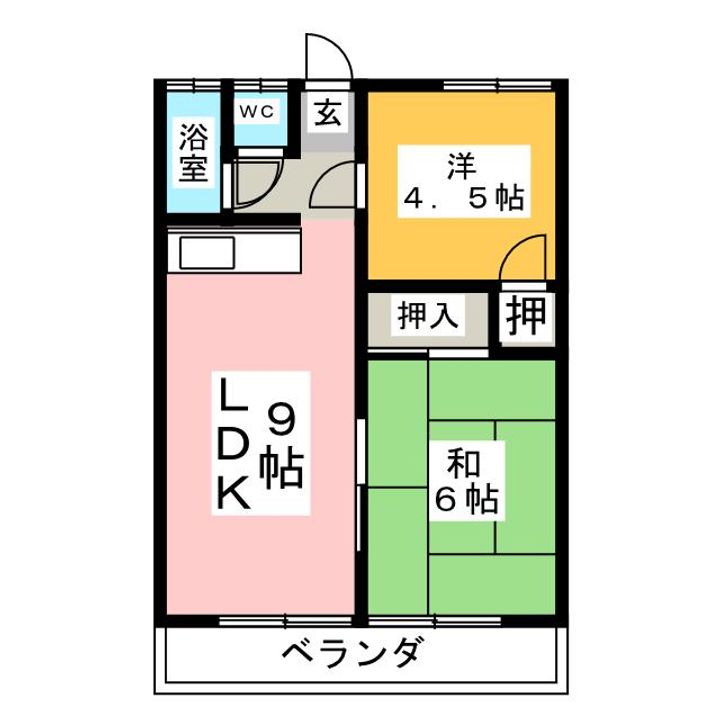 フォーブル鈴木の間取り