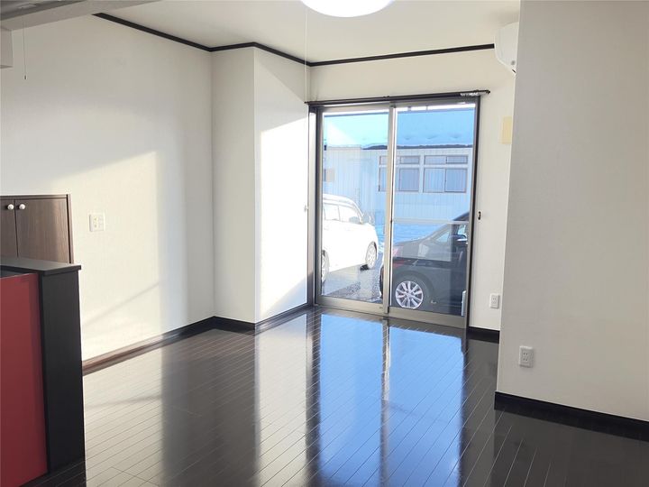 タウンハウスの居間