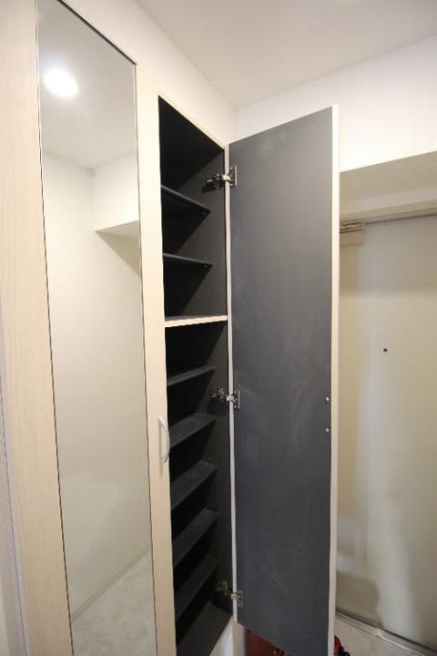 クレシェンテ月島の玄関