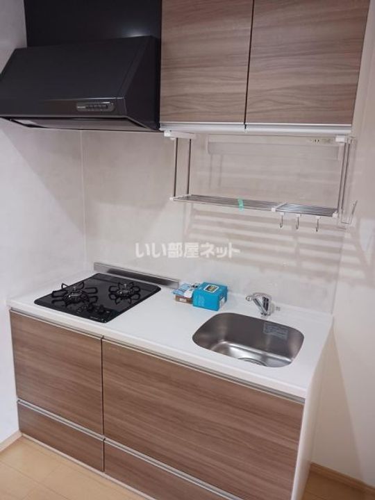 栃木県宇都宮市大通り3(マンション)の賃貸物件のキッチン