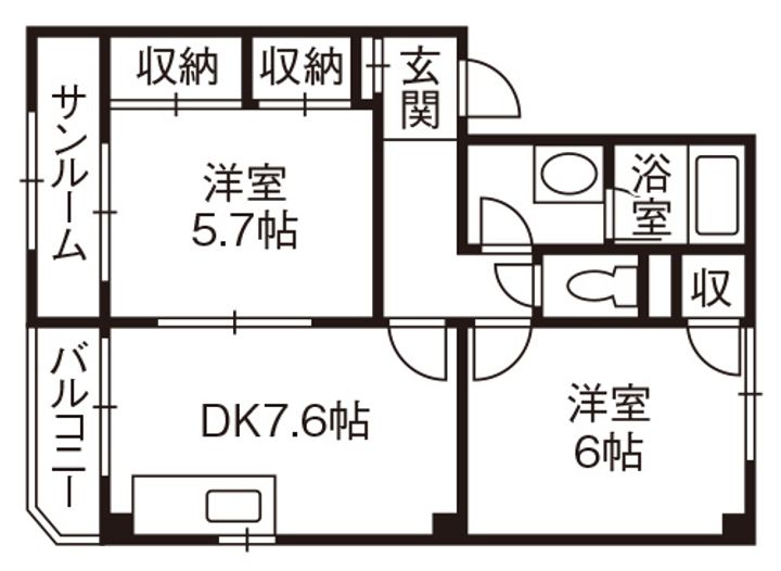 ラ・パラーシオの間取り