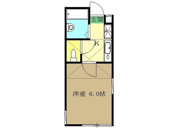 ウィステリアKの間取り