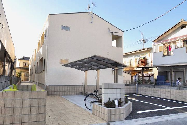 埼玉県東松山市松葉町4(アパート)の賃貸物件の外観