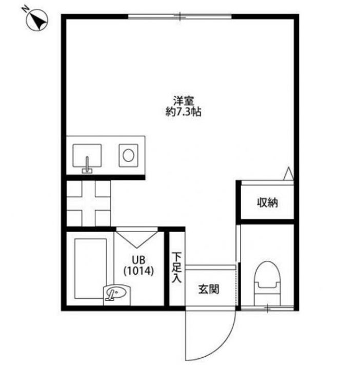 コーポアークの間取り
