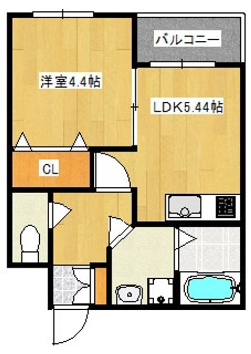 フウキ山本の間取り