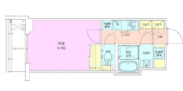 半蔵門レジデンスの間取り