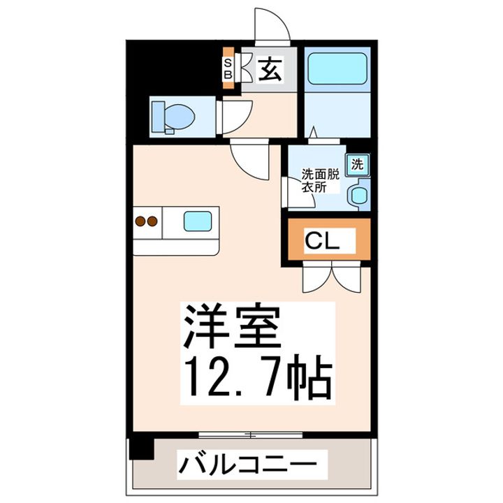 クロノス庄口公園の間取り