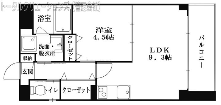 BALLOONY御殿山の間取り