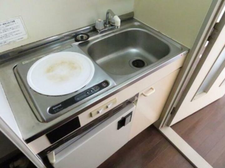 神奈川県川崎市多摩区生田5(アパート)の賃貸物件のキッチン