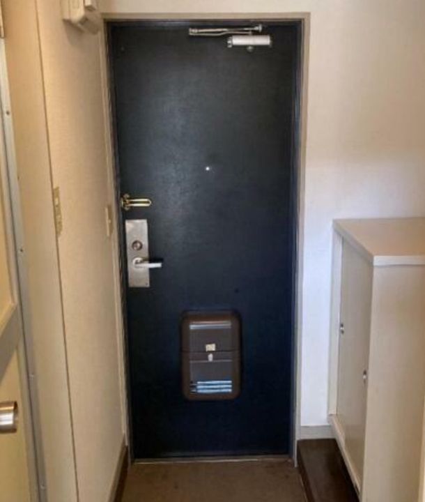 神奈川県川崎市多摩区生田5(アパート)の賃貸物件の玄関