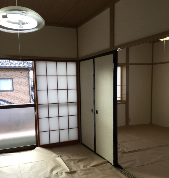 福寿第二コーポの居間