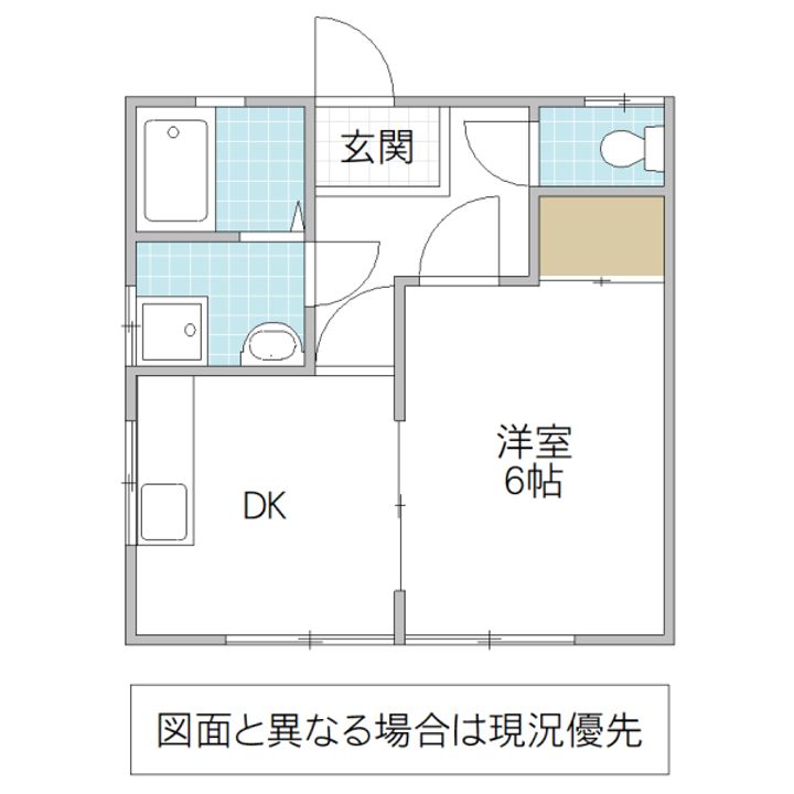 大曽根ハイツの間取り