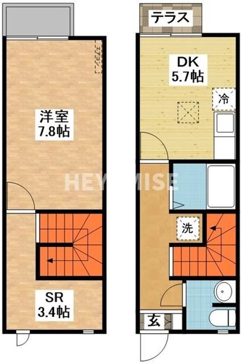 グリーンコート川平の間取り