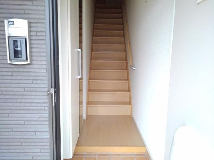 栃木県栃木市大平町下皆川(アパート)の賃貸物件の玄関