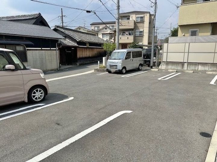 大阪府交野市倉治6(アパート)の賃貸物件の地図