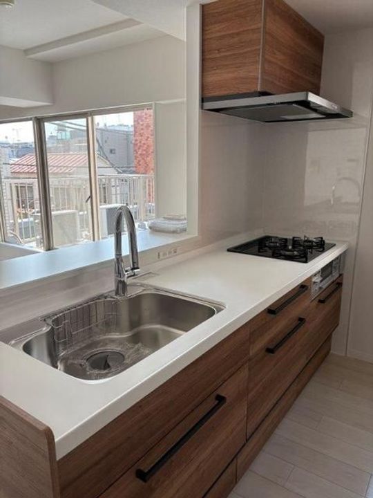 東京都目黒区中町1(マンション)の賃貸物件のキッチン