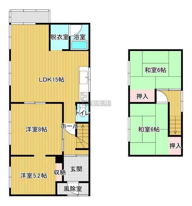 北海道苫小牧市見山町2(一戸建)の賃貸物件の間取り