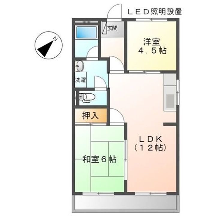 グリーンピア神戸の間取り