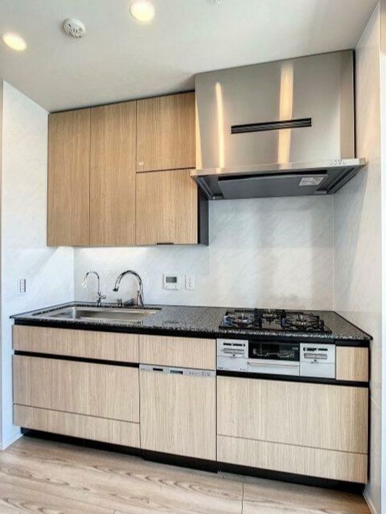 東京都港区芝浦4(マンション)の賃貸物件のキッチン