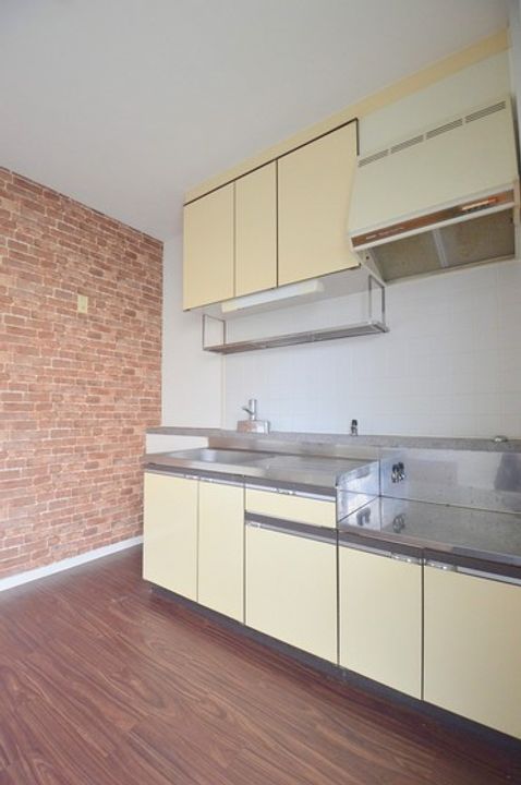 広島県広島市安佐北区三入東1(マンション)の賃貸物件のキッチン