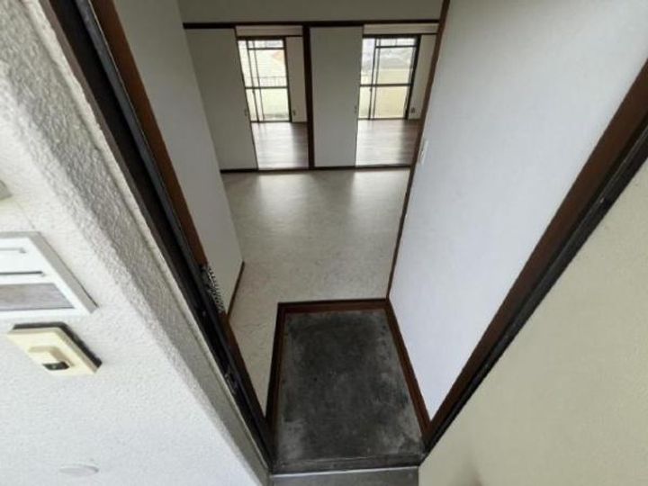 宮崎県宮崎市権現町(アパート)の賃貸物件の玄関