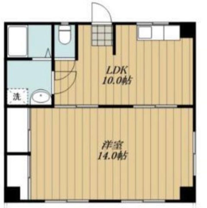 宮崎県宮崎市権現町(アパート)の賃貸物件の間取り