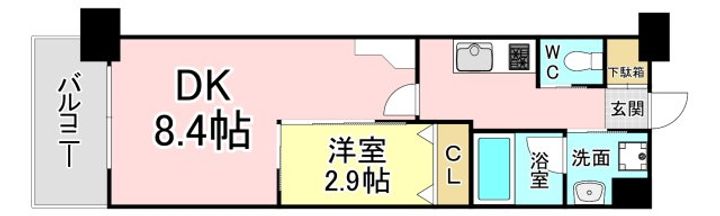 コンダクトレジデンスANOの間取り