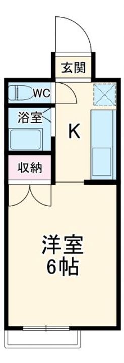 本郷ハイツ Bの間取り