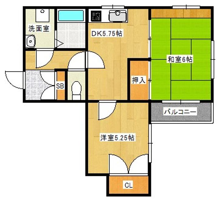 光南ガーデンハイツIの間取り