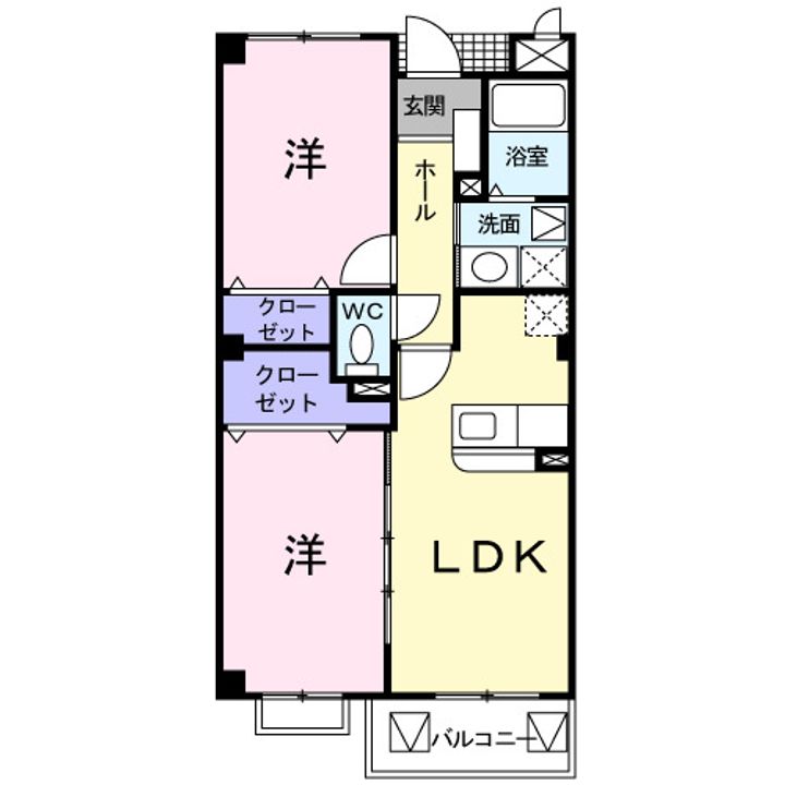 グレイス貴船の間取り