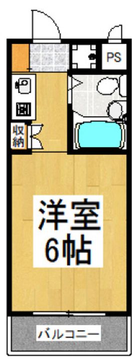 東京都東村山市諏訪町1(マンション)の賃貸物件の間取り