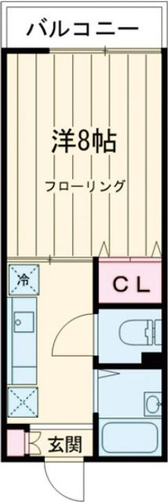 エルデ明大前の間取り