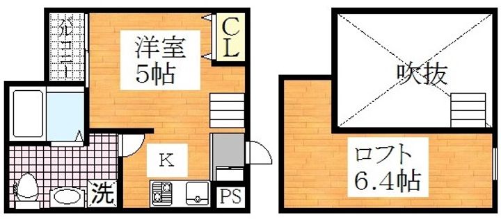 大阪府大阪市平野区長吉長原3(アパート)の賃貸物件の間取り