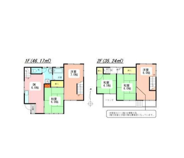 神奈川県横浜市港北区新吉田東1(一戸建)の賃貸物件の間取り