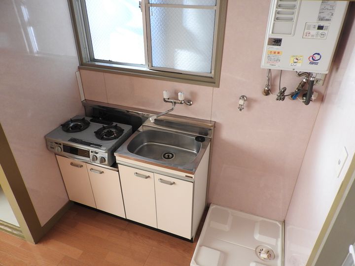 長崎県長崎市勝山町(アパート)の賃貸物件のキッチン