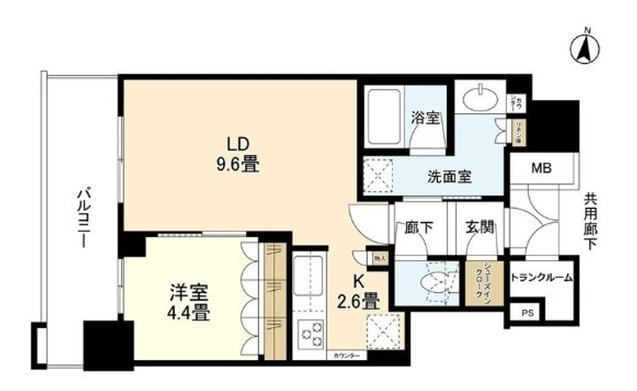 ブランズタワー梅田Northの間取り