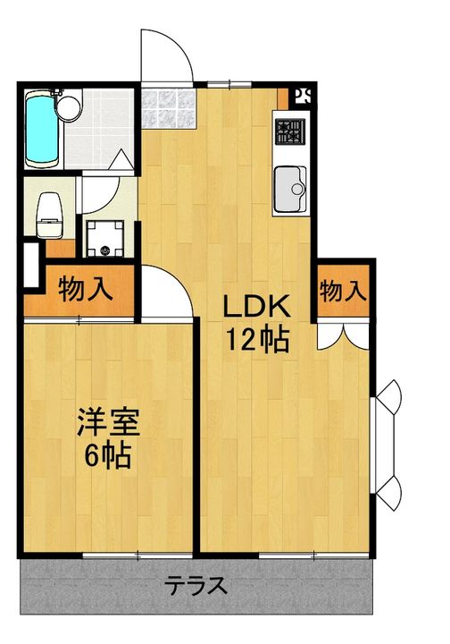 パインヴィラ綱島の間取り